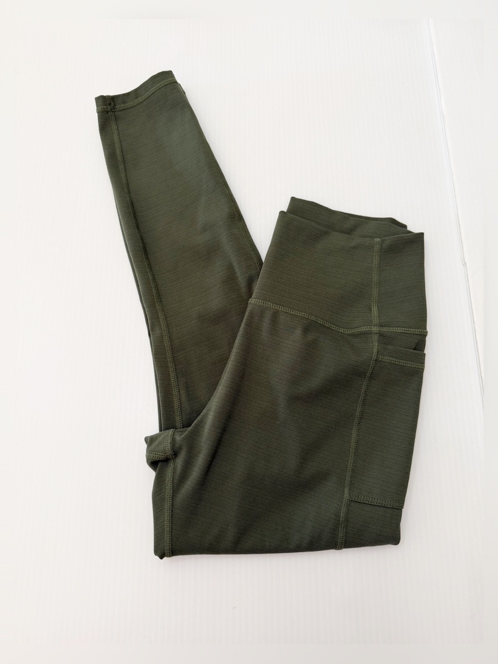 Born Primitive Olive Green High-Waist Pocket Leggings Size Small